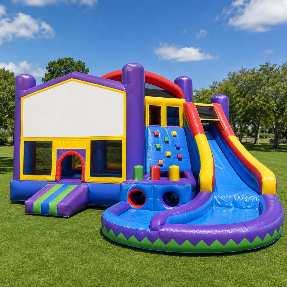 CUSTOM THEME FANTASTIC TITAN (6 IN 1) WET COMBO rental from Jumpingwithus LLC